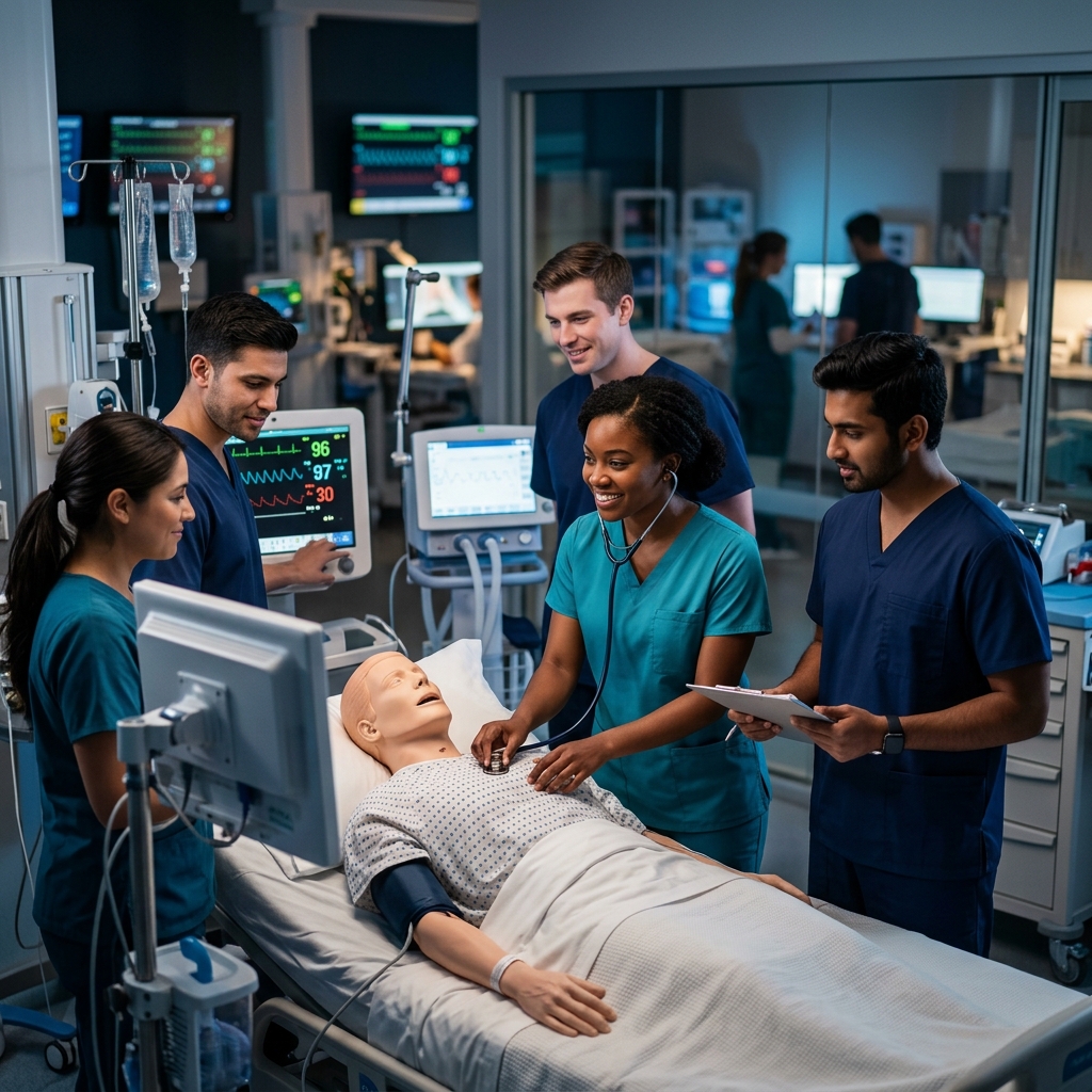 Nursing campus and clinical training