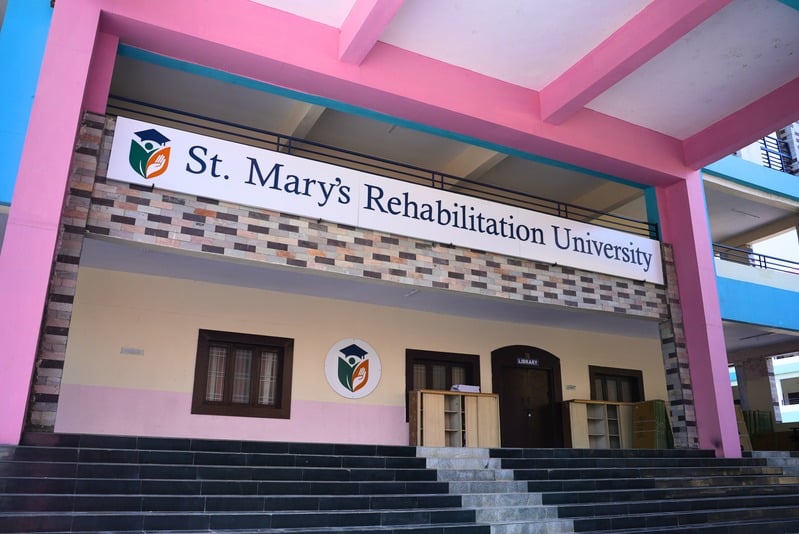 Academic building at St. Mary's Rehabilitation University campus