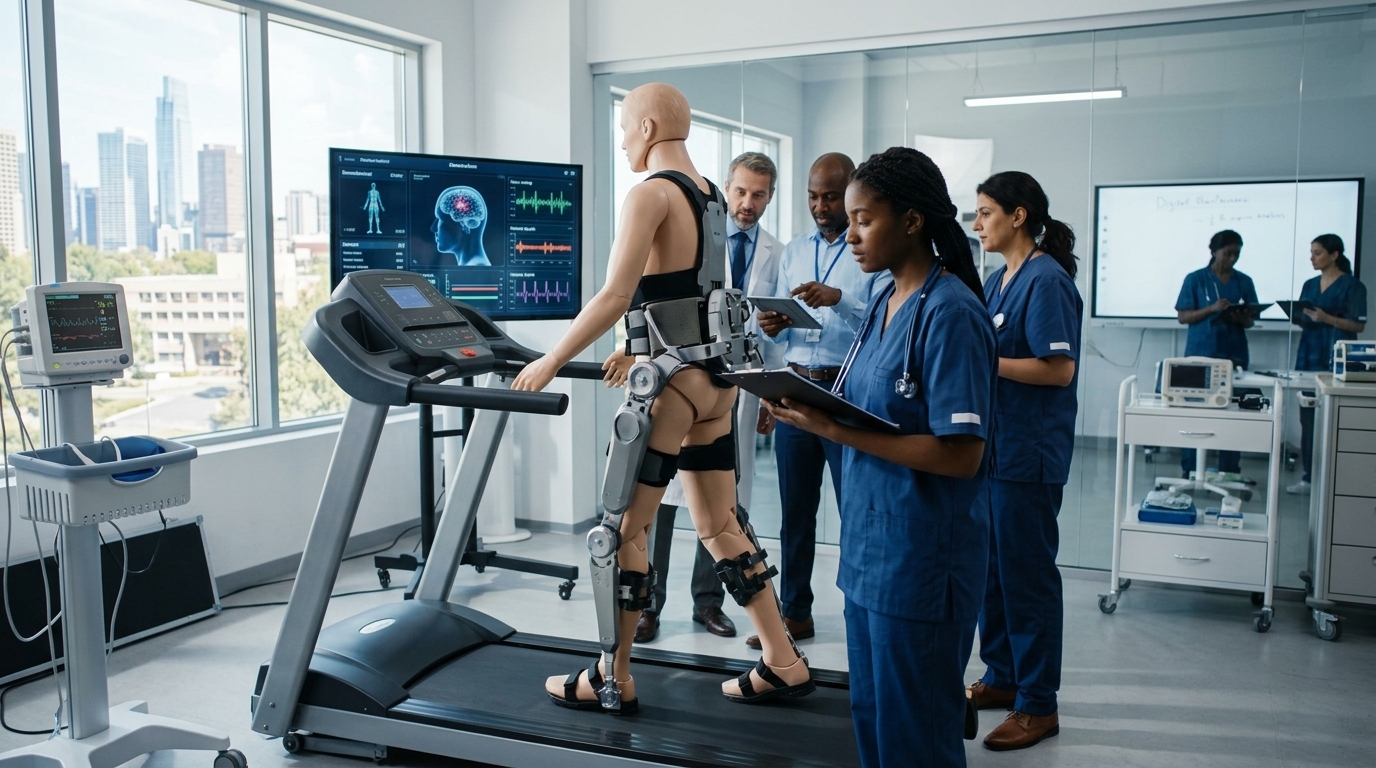 Integrated clinical training and hospital environment